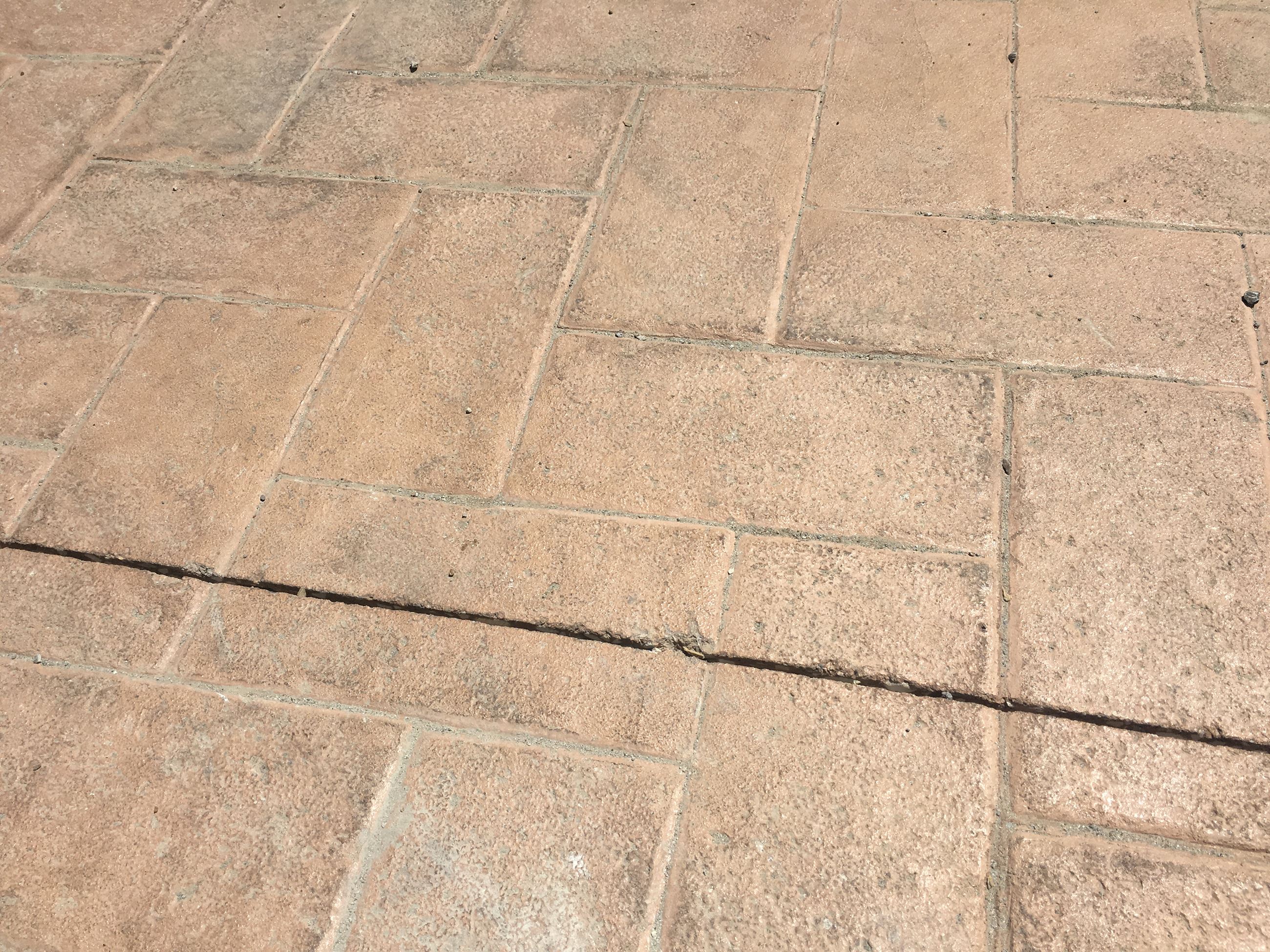 stamped concrete