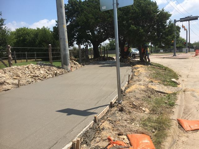 lst section of Hike and bike trail