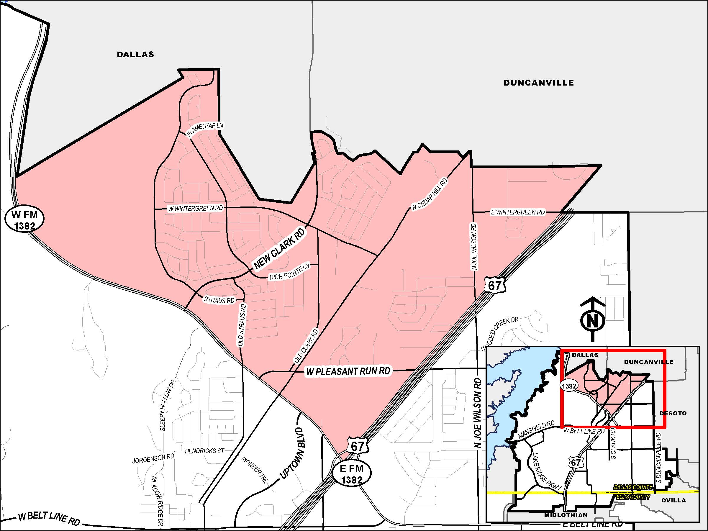 Mosquito Management Areas 1 Trees