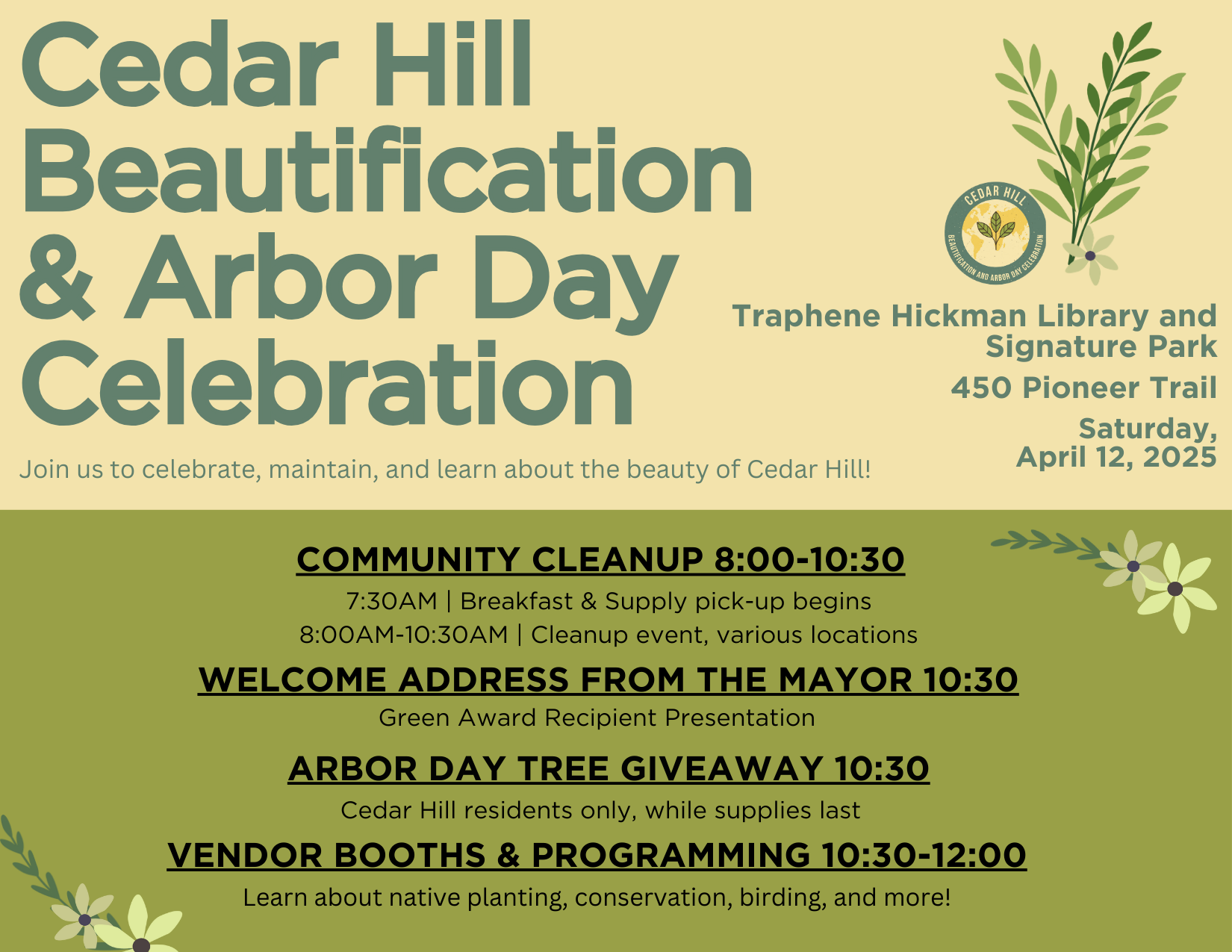 Beautification and Arbor Day Celebration