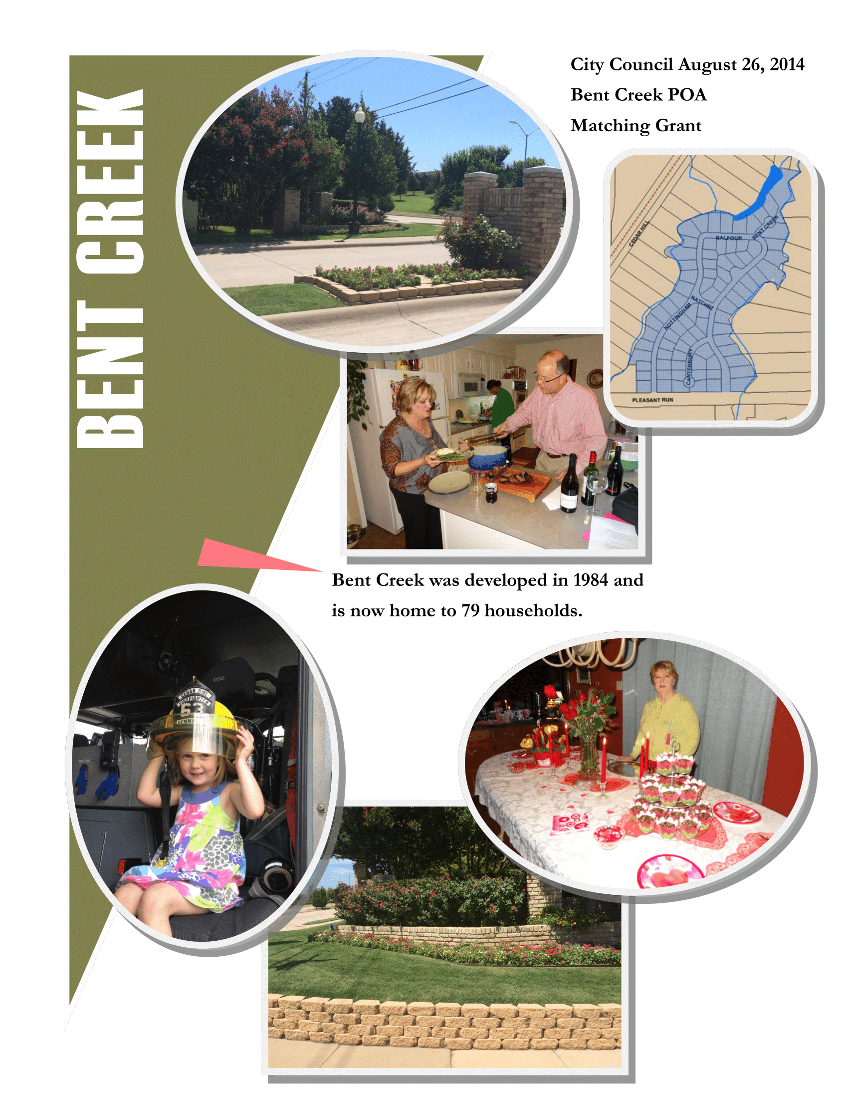 Bent Creek Matching Grant Collage